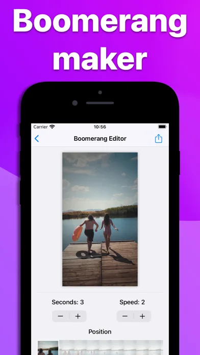 BoomLoop Loop Video Maker screenshot 1