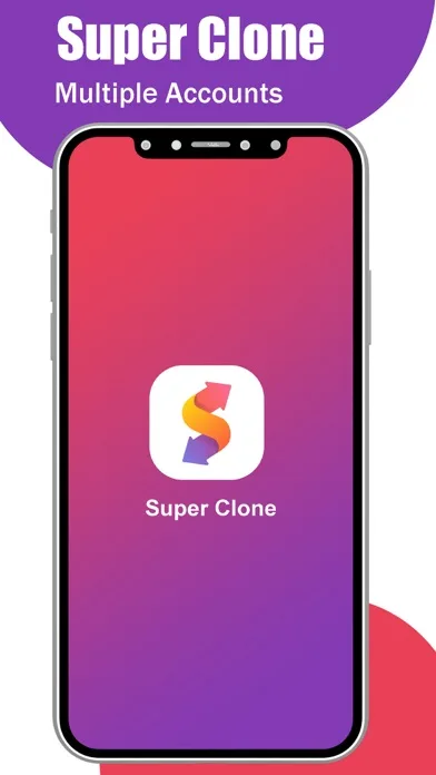 Super clone: Multiple Accounts screenshot 1