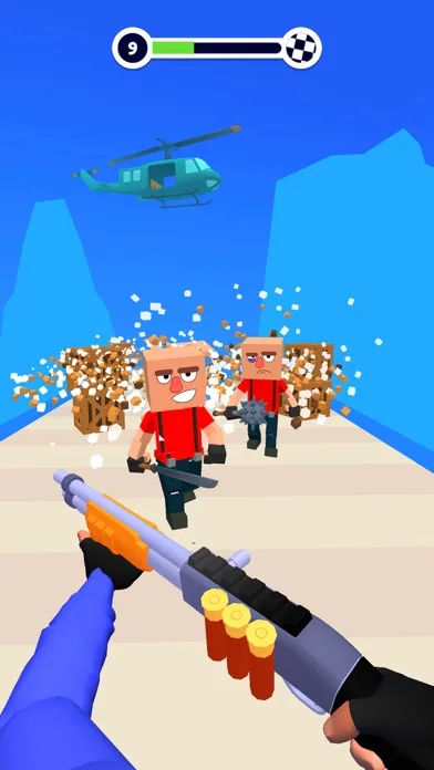 Block Craft Shooter 3D screenshot 1