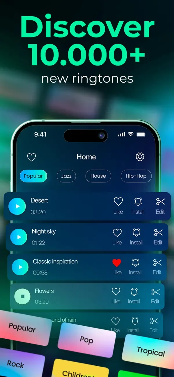 Garage Ringtones for iPhone screenshot 1