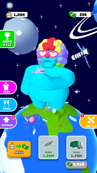Eating Hero: Clicker Food Game screenshot 2