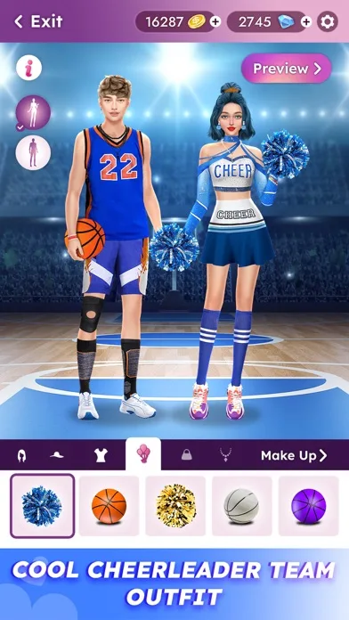 Teenager Fashion Dress Up Game screenshot 2