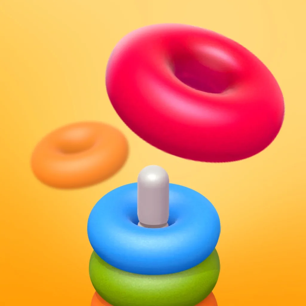 Color Sort 3D — Hoop Puzzle