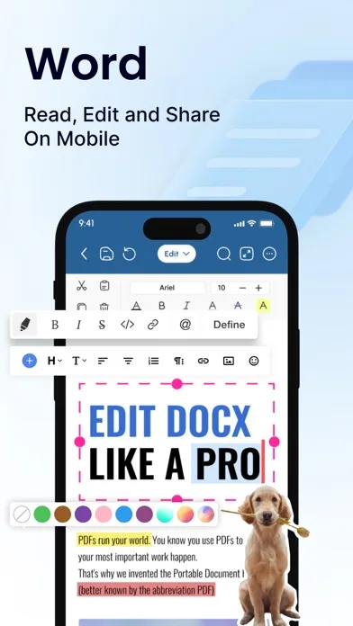 Office Word:Edit Word Document screenshot 1