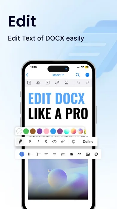 Office Word:Edit Word Document screenshot 4