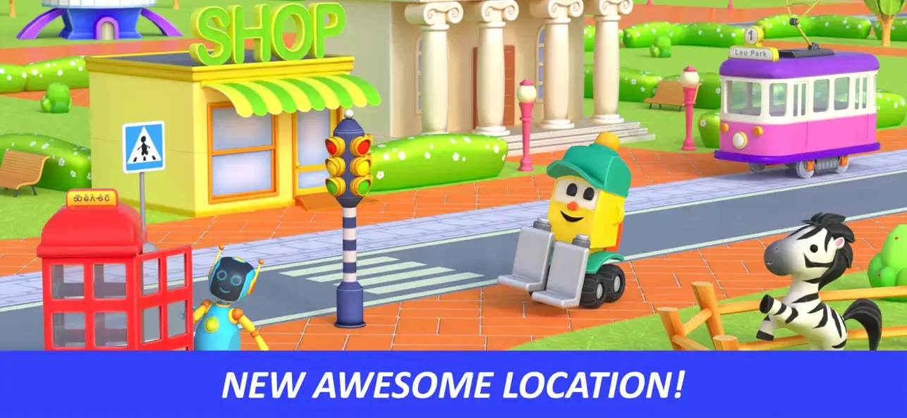 Leo's World: cars & adventures screenshot 1