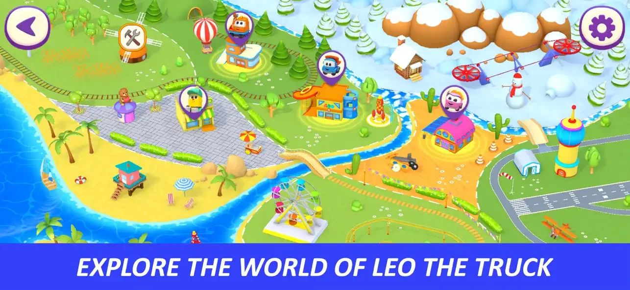 Leo's World: cars & adventures screenshot 2