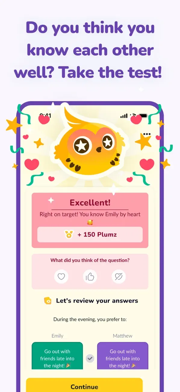 LovBirdz - Couple Love Quiz screenshot 4
