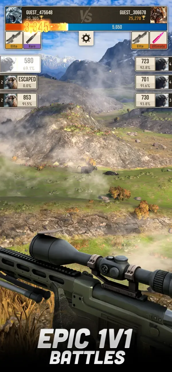 Hunting Battle: Sniper Hunter screenshot 1