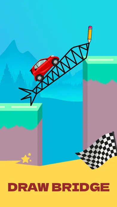 Draw 2 Bridge: Puzzle Game screenshot 1