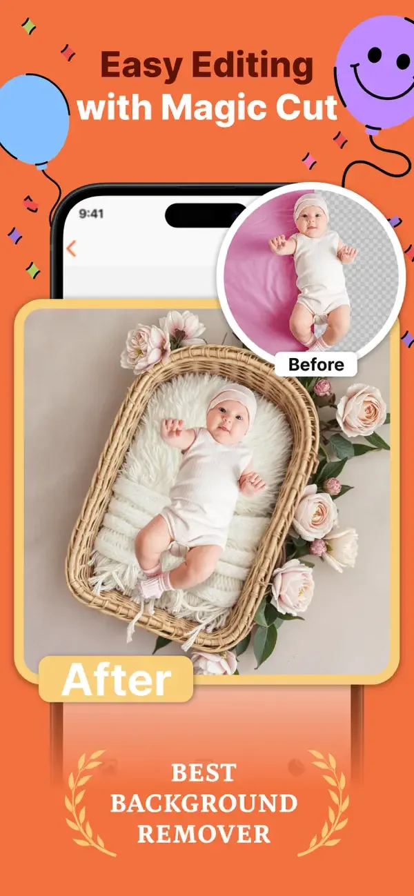 Miracle: Baby Photo Editor screenshot 1