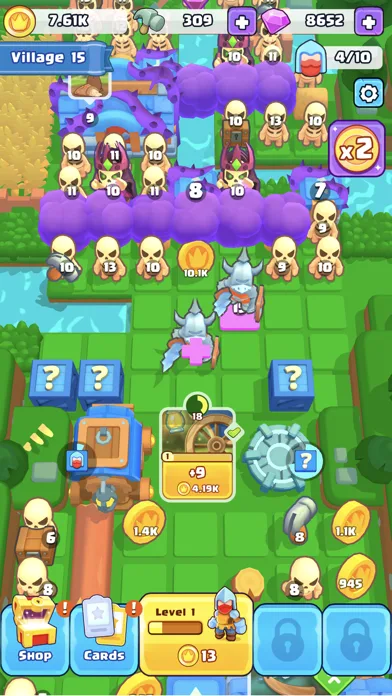 Brave Merge - Battle & Defense screenshot 3