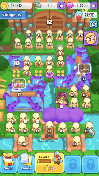 Brave Merge - Battle & Defense screenshot 4