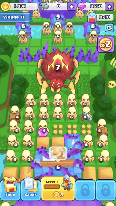 Brave Merge - Battle & Defense screenshot 5