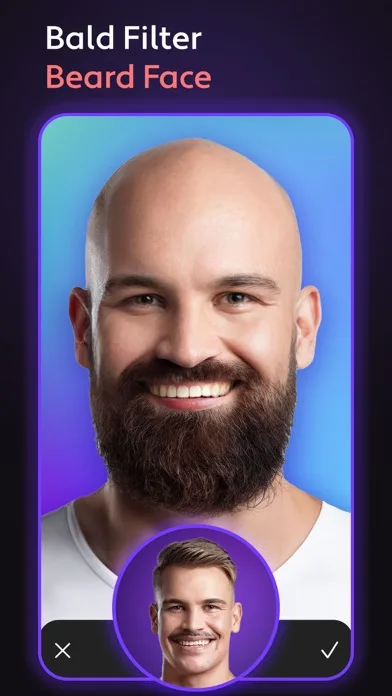 Cosmo: AI Editor, Hair Filters screenshot 3