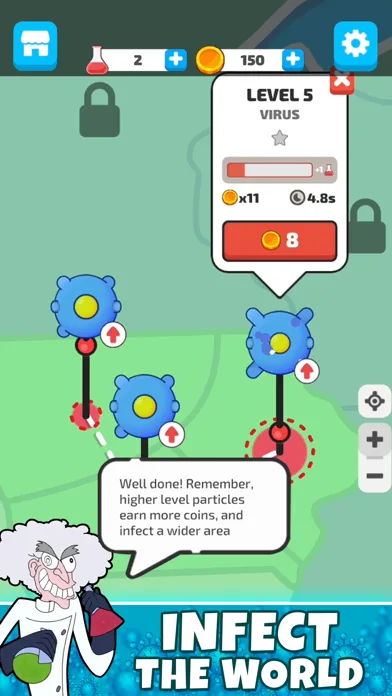 Virus Evolution: Destroy Earth screenshot 1