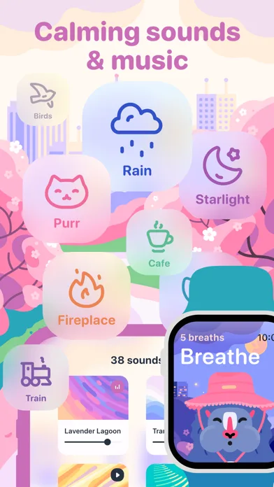 Mindllama Breathe Sleep Focus screenshot 3