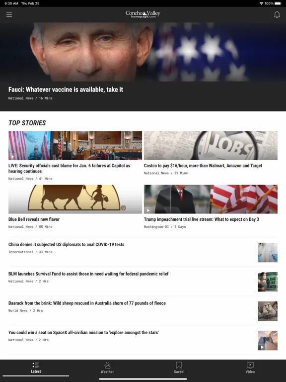 Concho Valley Homepage screenshot 3