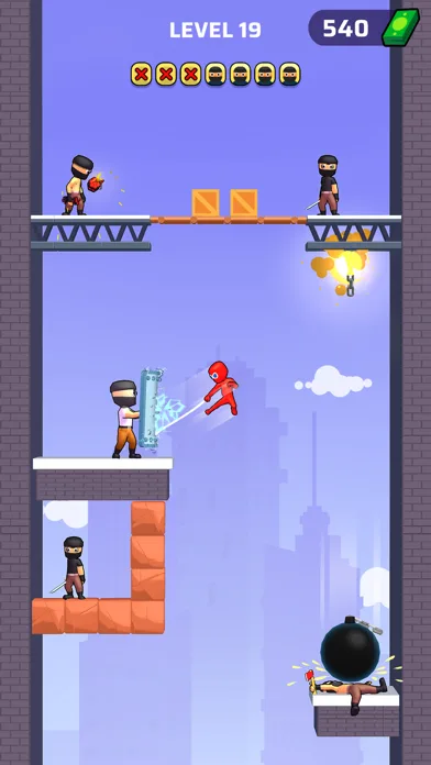 Web Master: Stickman Superhero screenshot 2