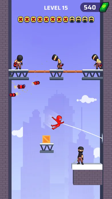 Web Master: Stickman Superhero screenshot 4