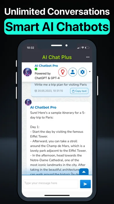 Chat AI App - AI Bot Agency screenshot 1