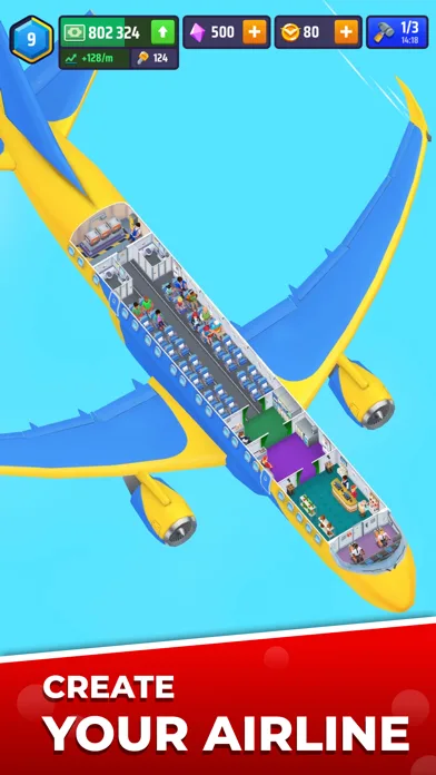 Idle Airplane Inc. Tycoon screenshot 1