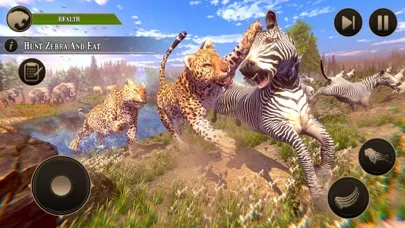 Wild Leopard Family Life Sim screenshot 1