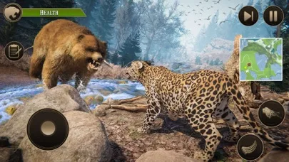 Wild Leopard Family Life Sim screenshot 2