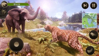 Wild Leopard Family Life Sim screenshot 4