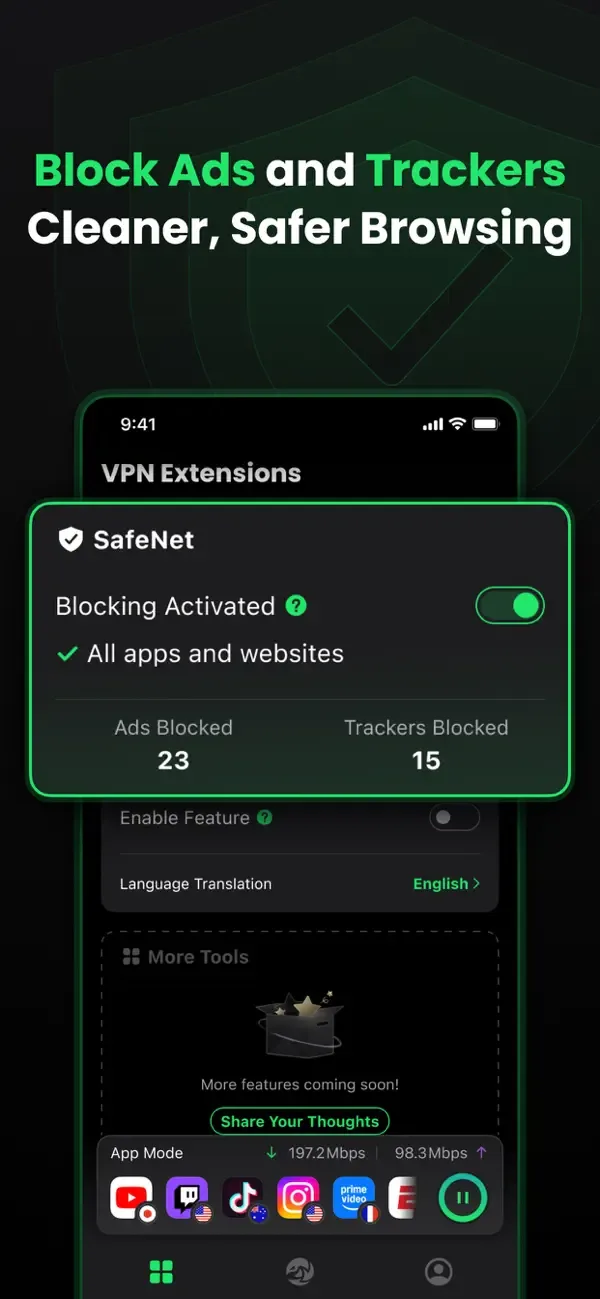 SafeShell VPN: Fast & Secure screenshot 2