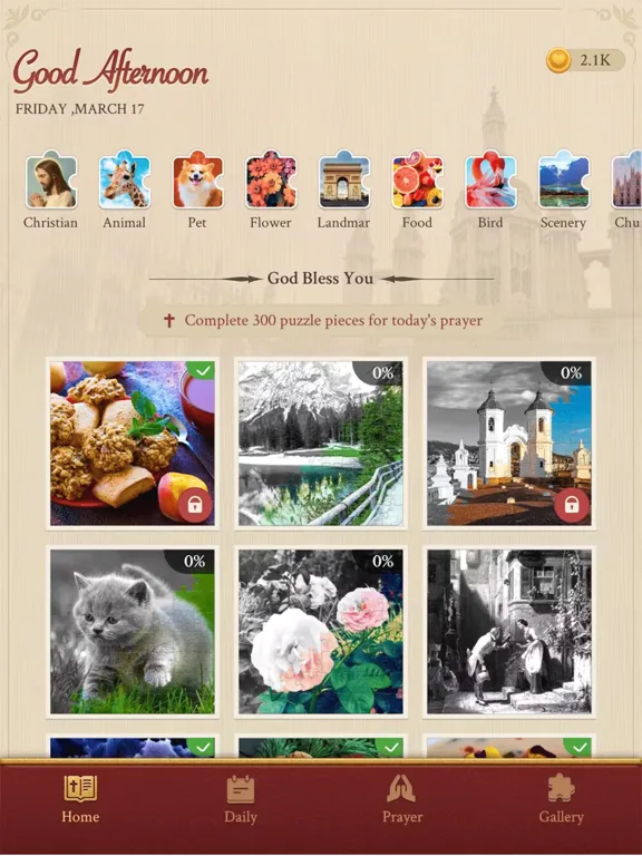 Bibletaire: Bible Jigsaw screenshot 1