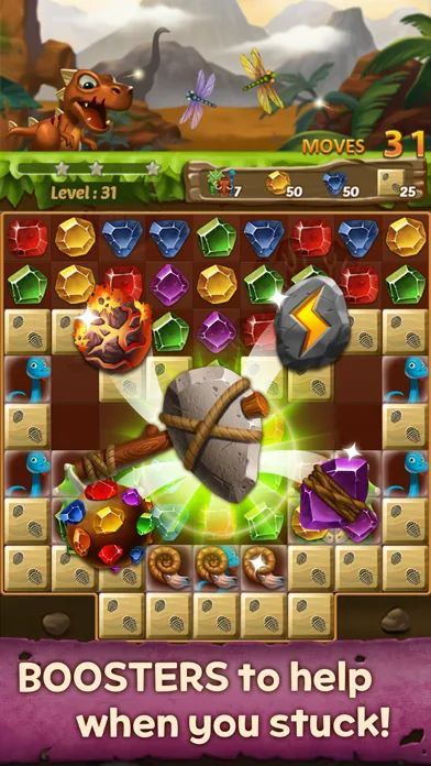 Jewels Dino Age screenshot 2