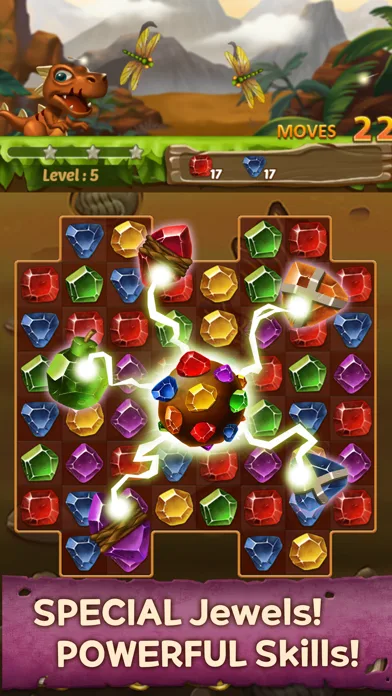 Jewels Dino Age screenshot 3