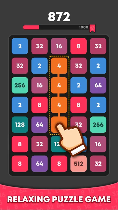 Number Match: 2048 Puzzle screenshot 1