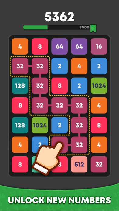 Number Match: 2048 Puzzle screenshot 2