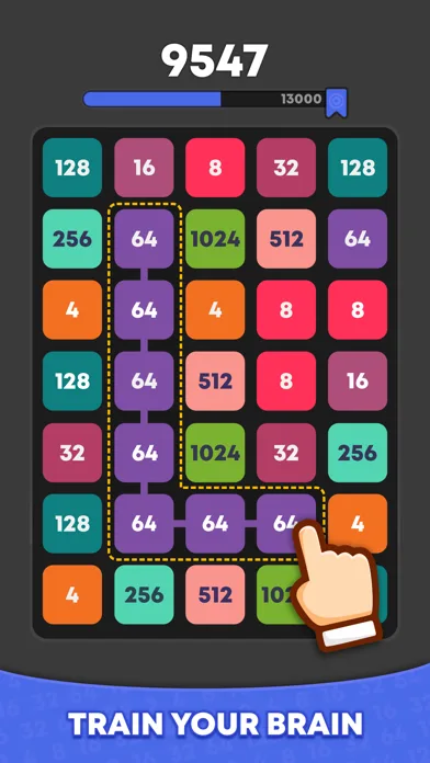 Number Match: 2048 Puzzle screenshot 3