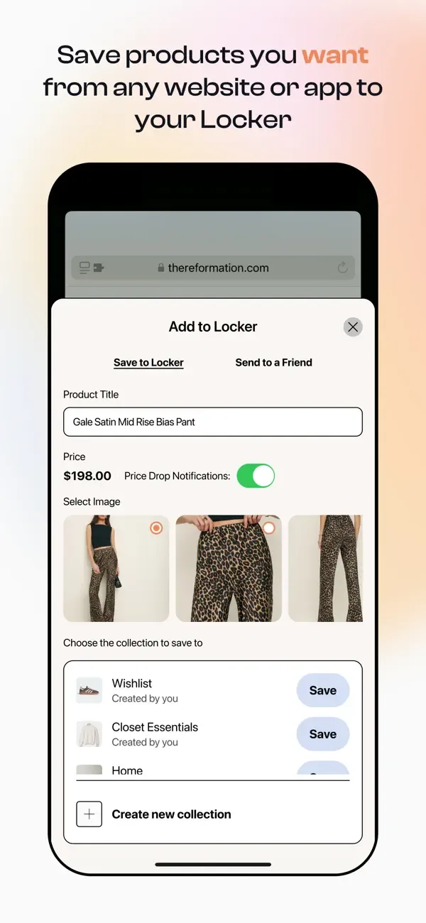 Locker | Shopping Wishlist screenshot 3