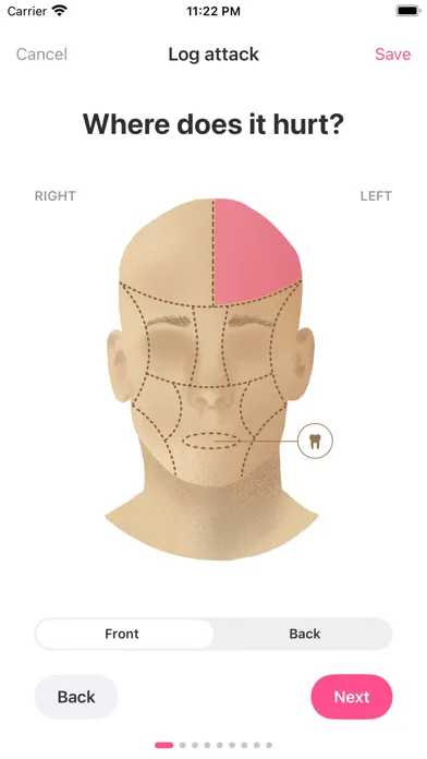 Migraine Tracker & Diary: MiG screenshot 2