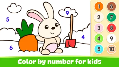 Color by Number: Kids' Games screenshot 2