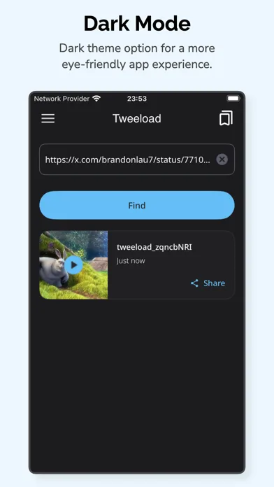 Tweeload - Twitter Video Saver screenshot 3