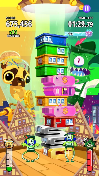 Super Monsters Ate My Condo+ screenshot 2