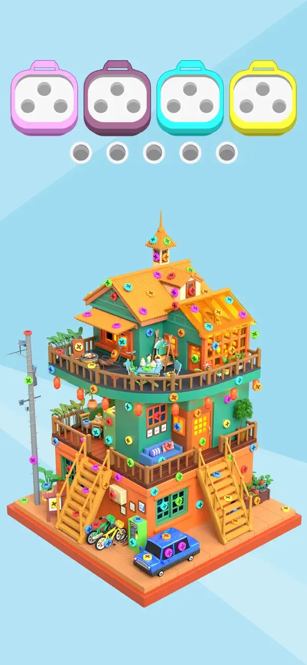 Screw Sort Jam™ -Pin Puzzle 3D screenshot 1