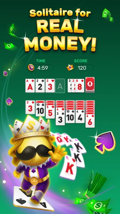 Solitaire Royale - Win Money screenshot 1