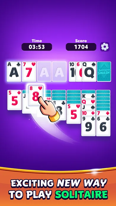 Solitaire Smash: Real Cash! screenshot 1