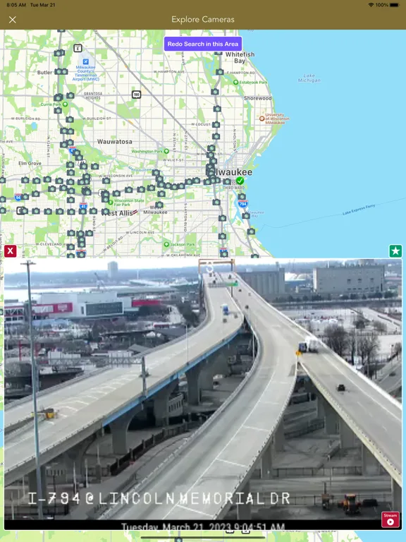 511 Wisconsin Road Conditions screenshot 5