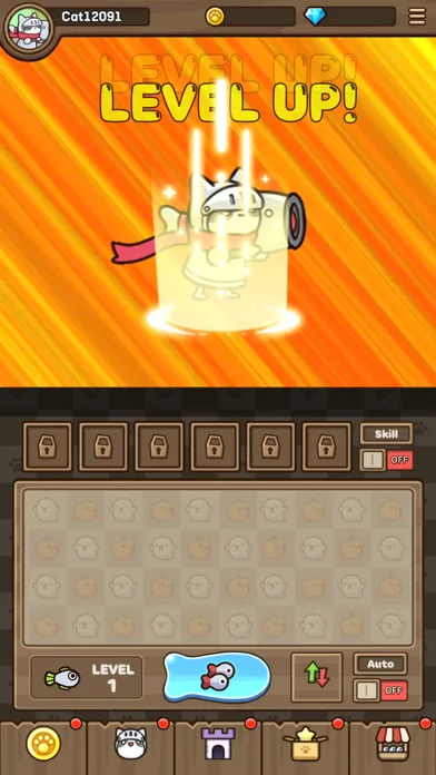 Cat Hero : Idle RPG screenshot 3