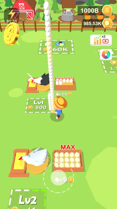 Egg Farm Tycoon screenshot 2