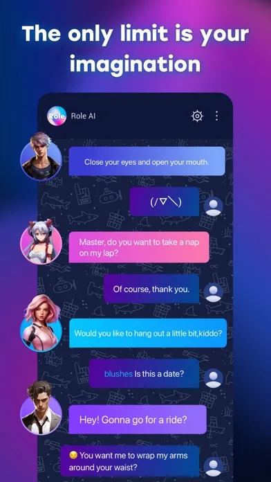 Role AI - Chat with AI friends screenshot 4