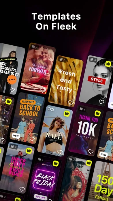Famey: Video Maker & Templates screenshot 1