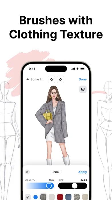 Fashion Design Sketch Tools screenshot 2